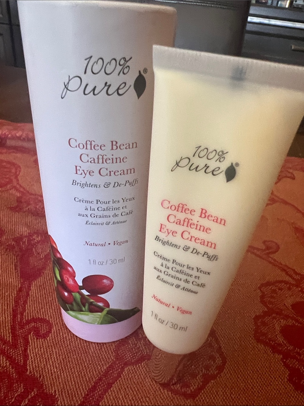 100% Pure Coffee Bean Caffeine Eye Cream
